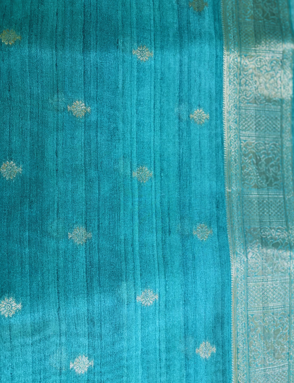 Green Banarasi Silk Saree