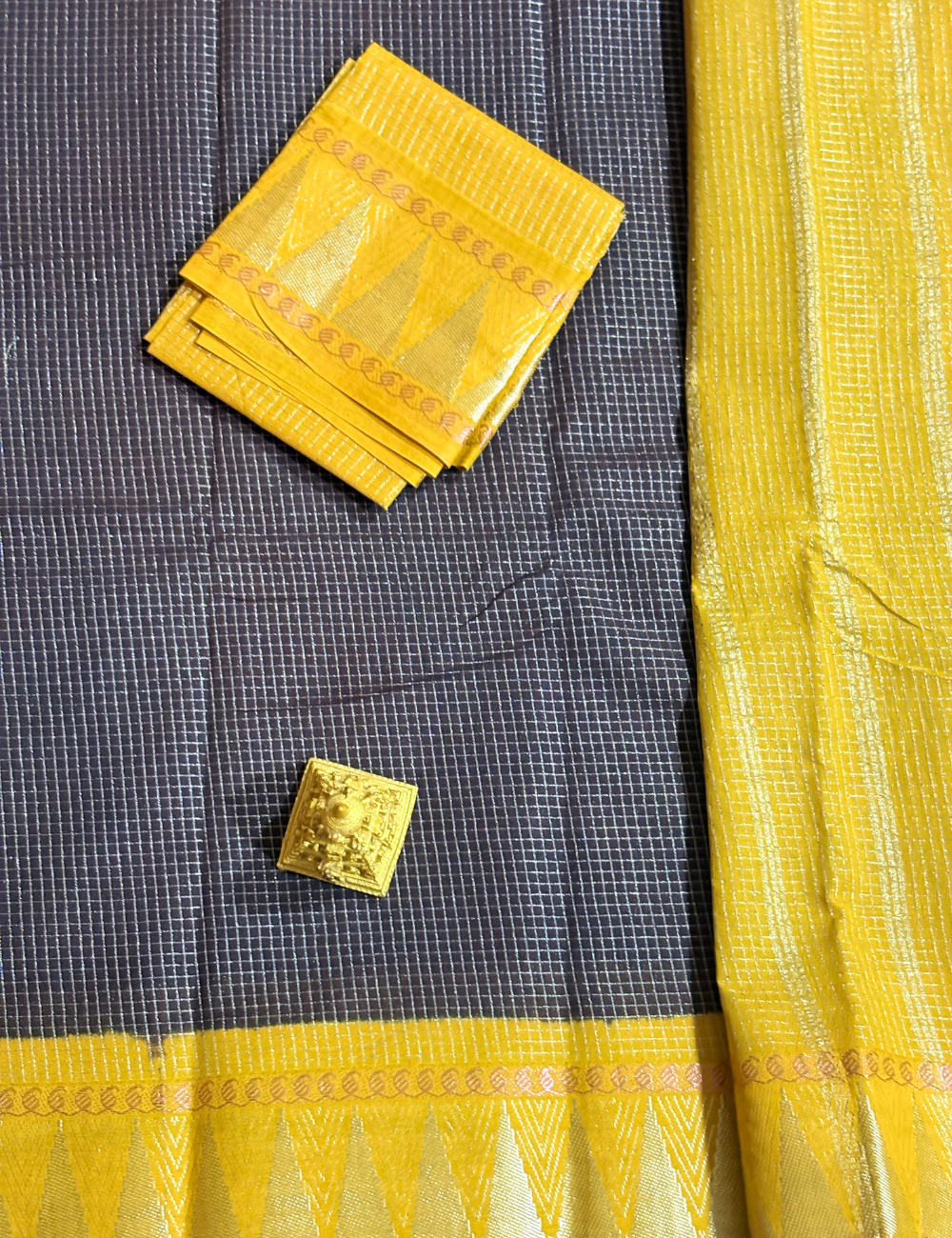 BLACK COTTON SAREES