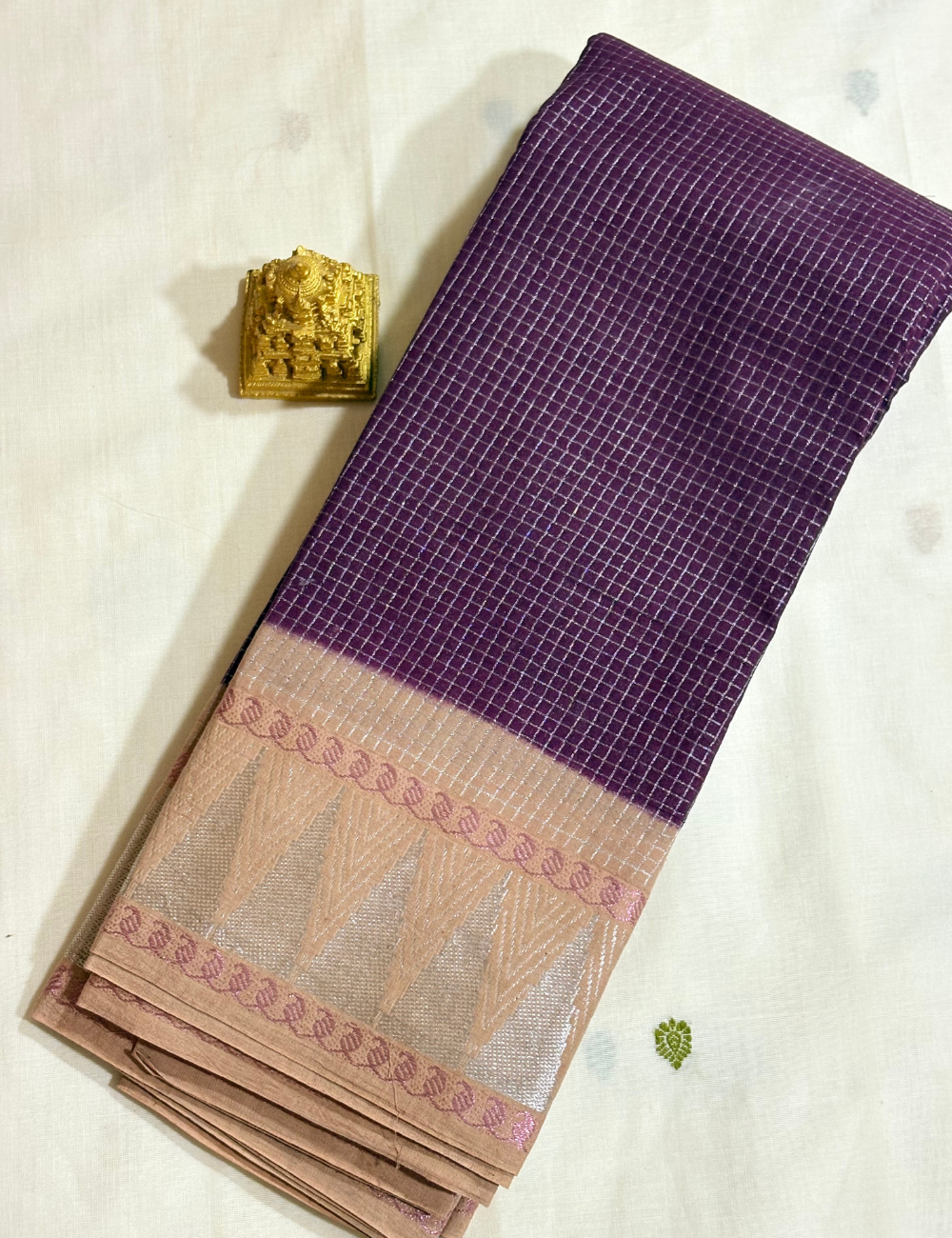 COFFEE BROWN COTTON SAREES