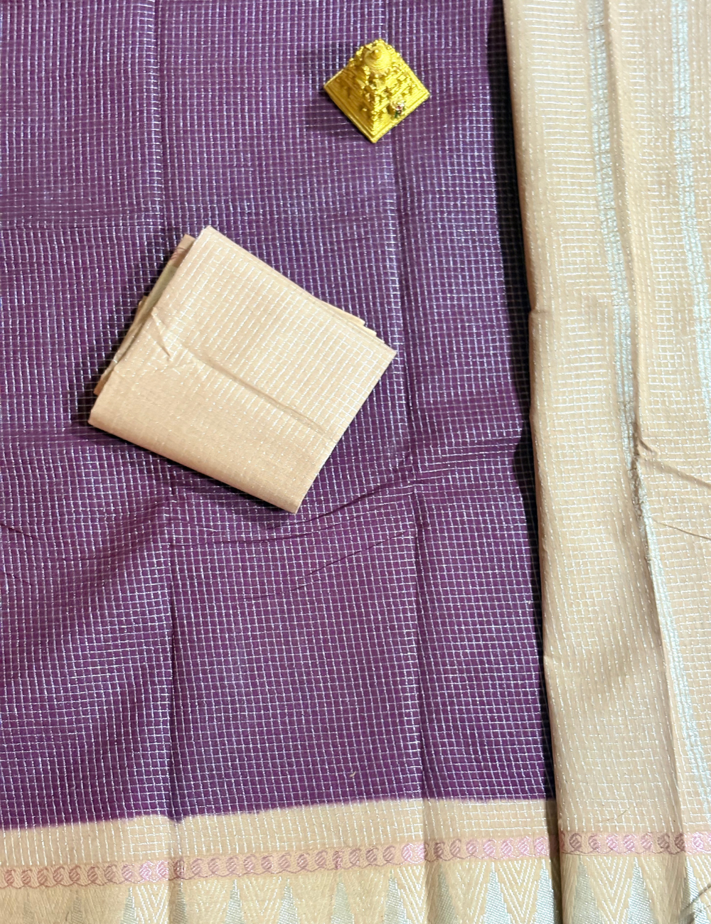 COFFEE BROWN COTTON SAREES