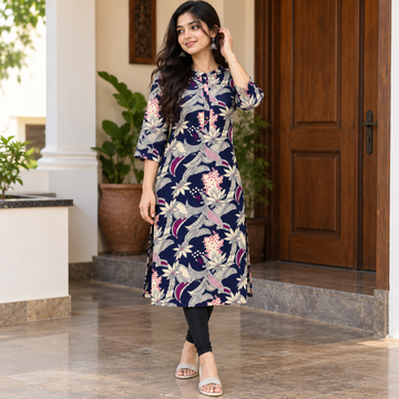 Pure Cotton Printed Top