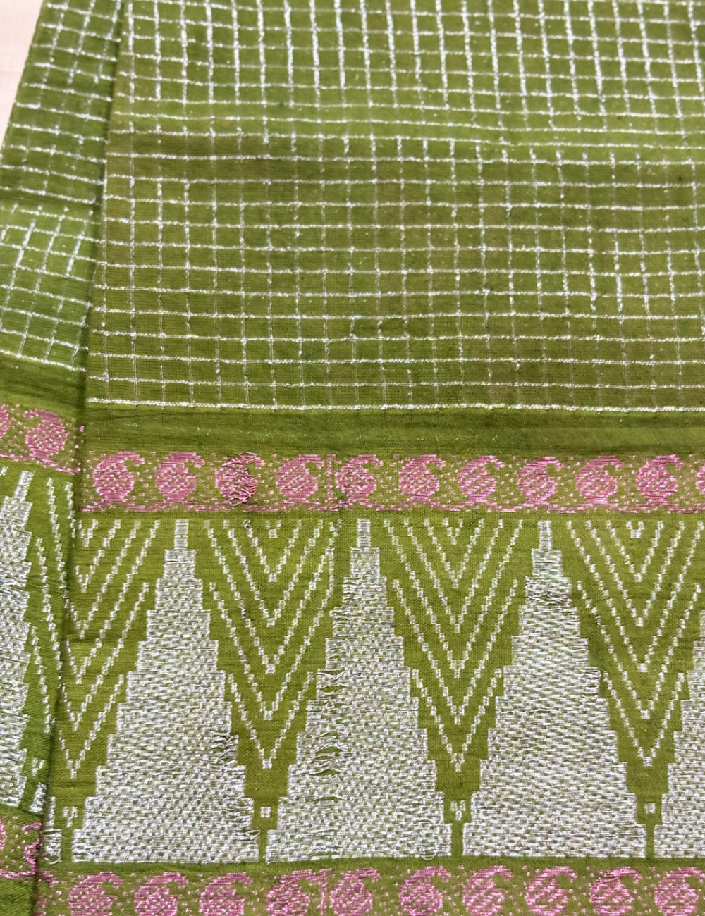 Green COTTON SAREES