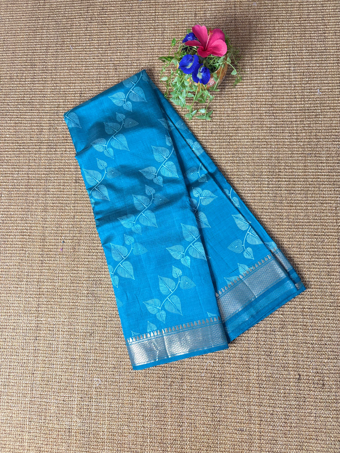 PRINTED SILK SAREE