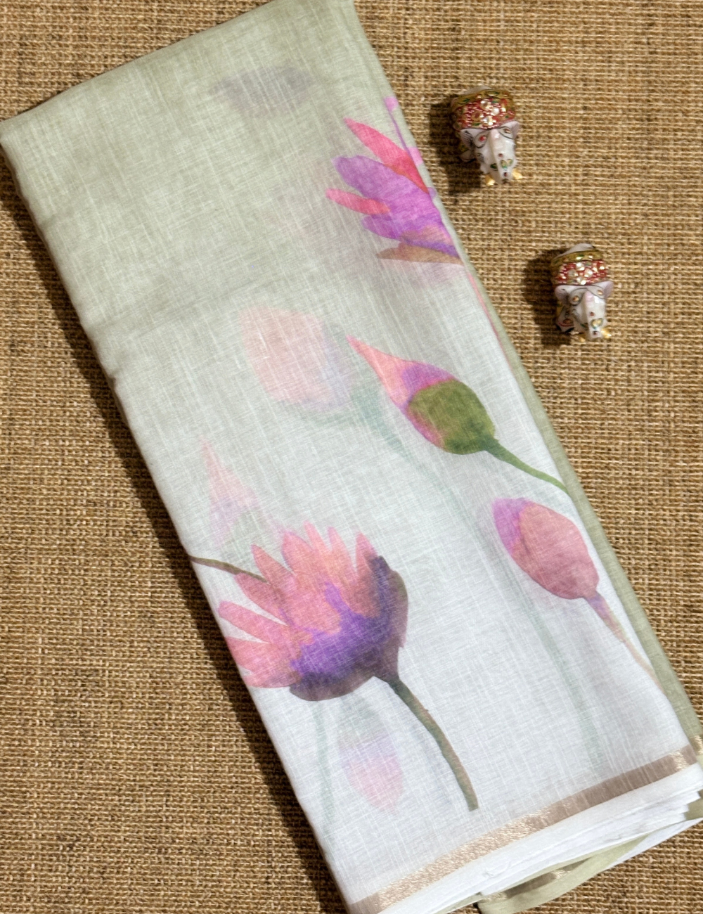 LINEN SAREE