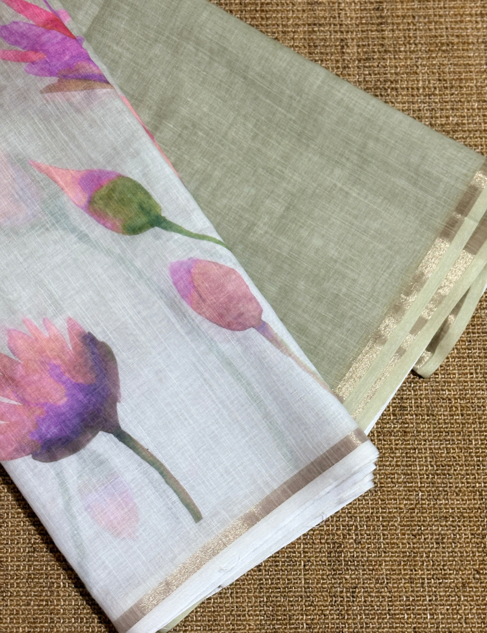 LINEN SAREE