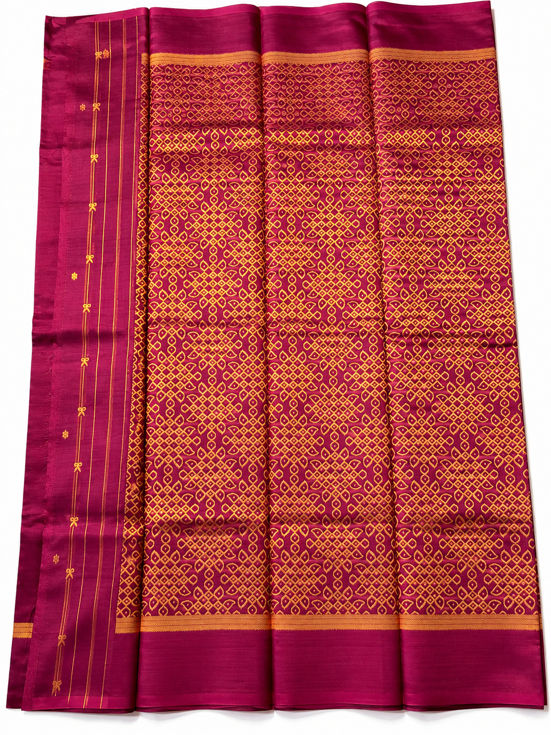 Kolam Silk Saree Set