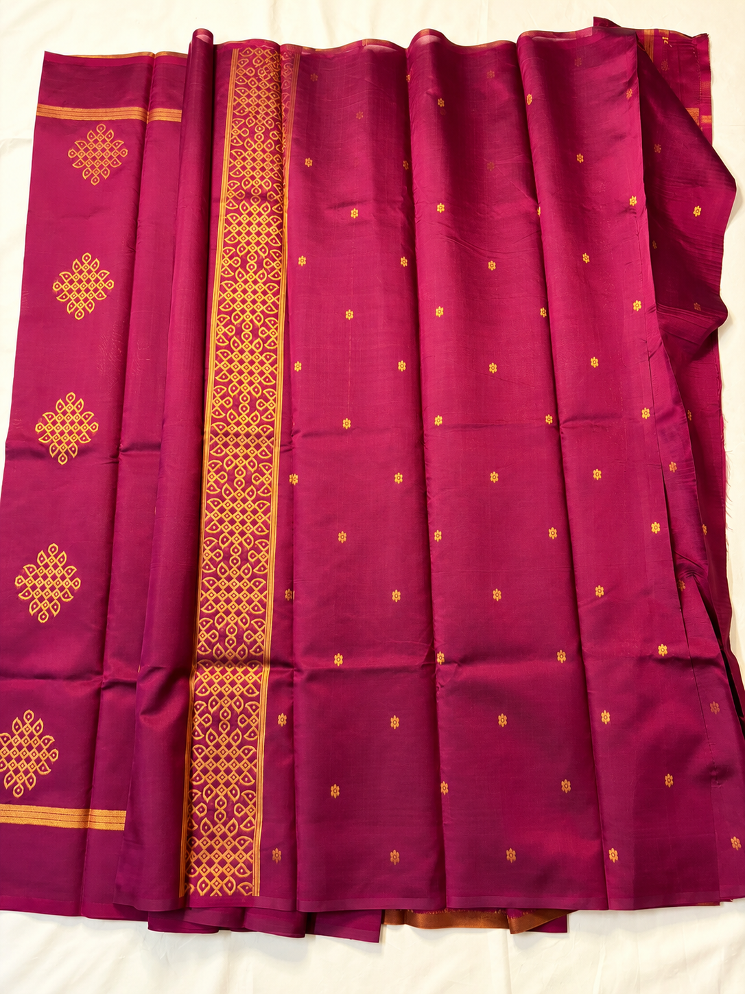 Kolam Silk Saree Set