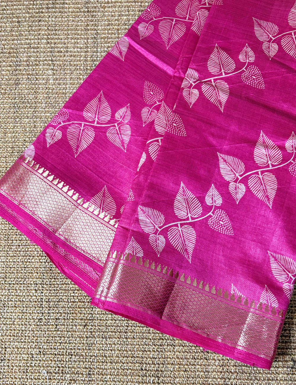 PRINTED SILK SAREE