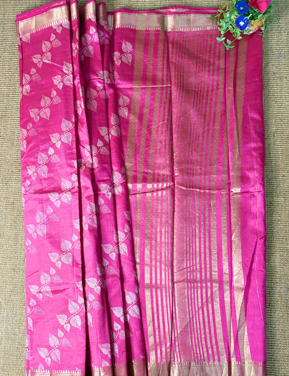 PRINTED SILK SAREE