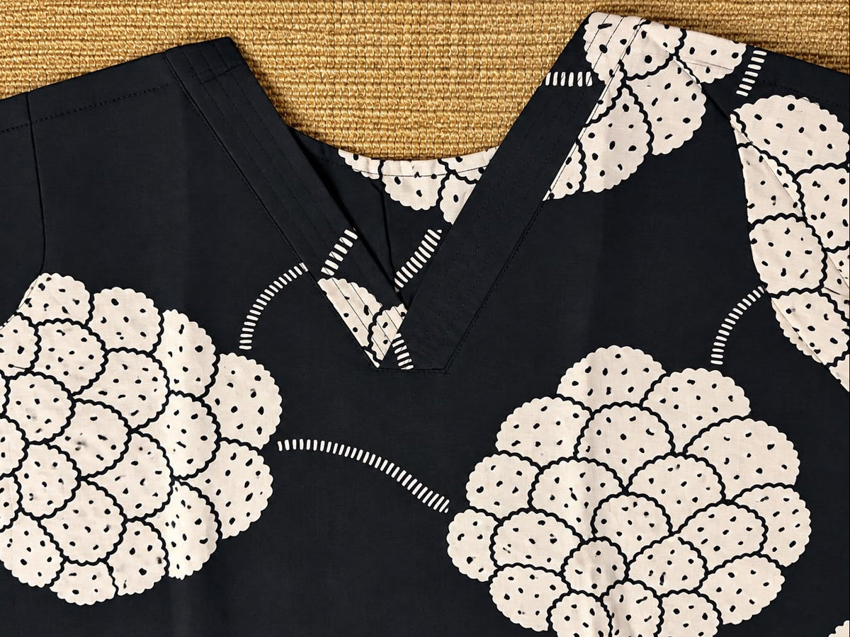 Elegant Pure Cotton Printed Top with Lining