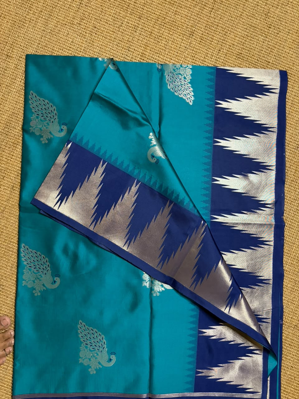 Arani Pattu Saree with Zari Border