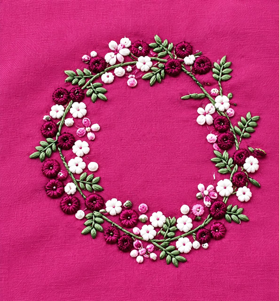 Pink Embroidered Co-Ord Set