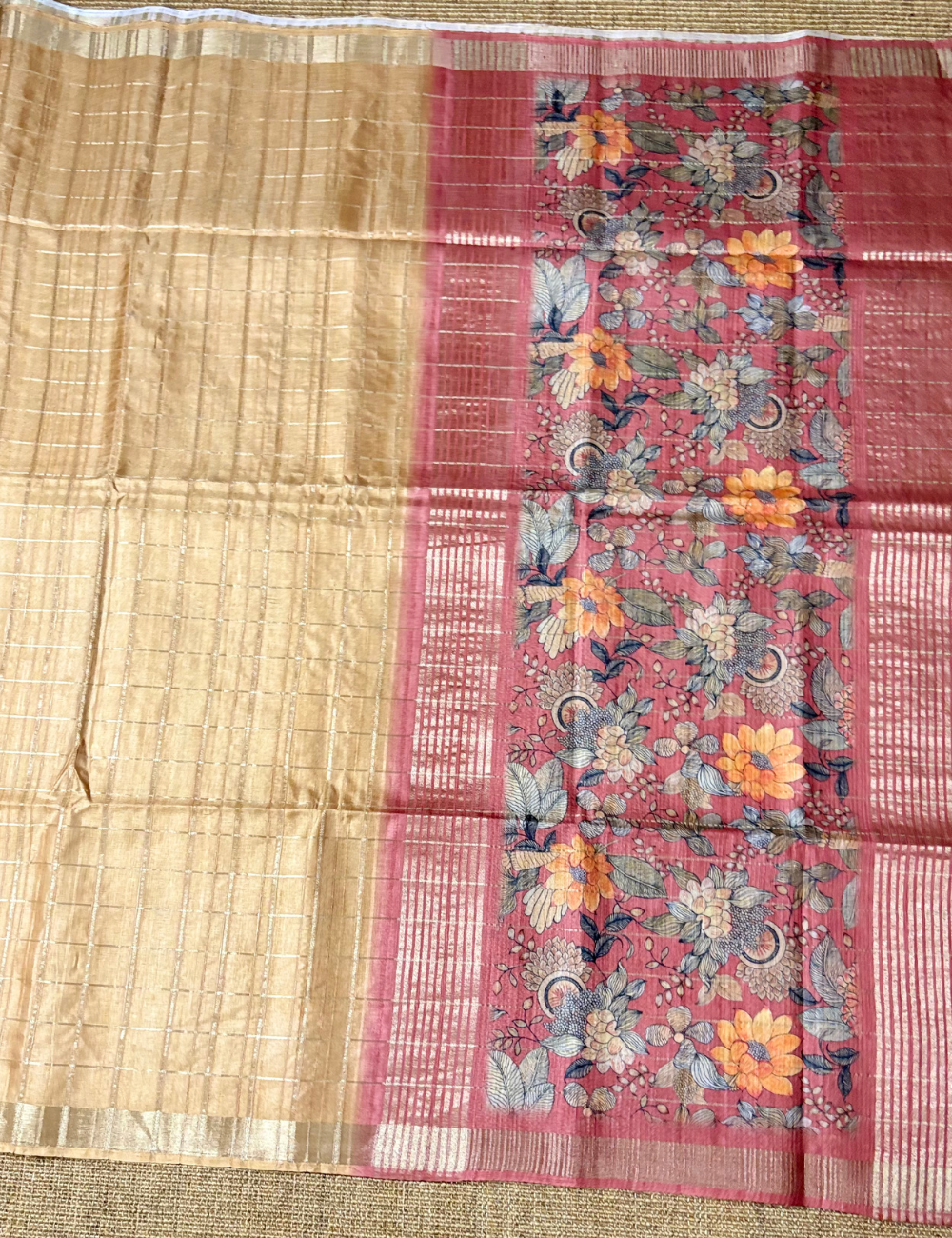 TUSSAR SILK SAREE