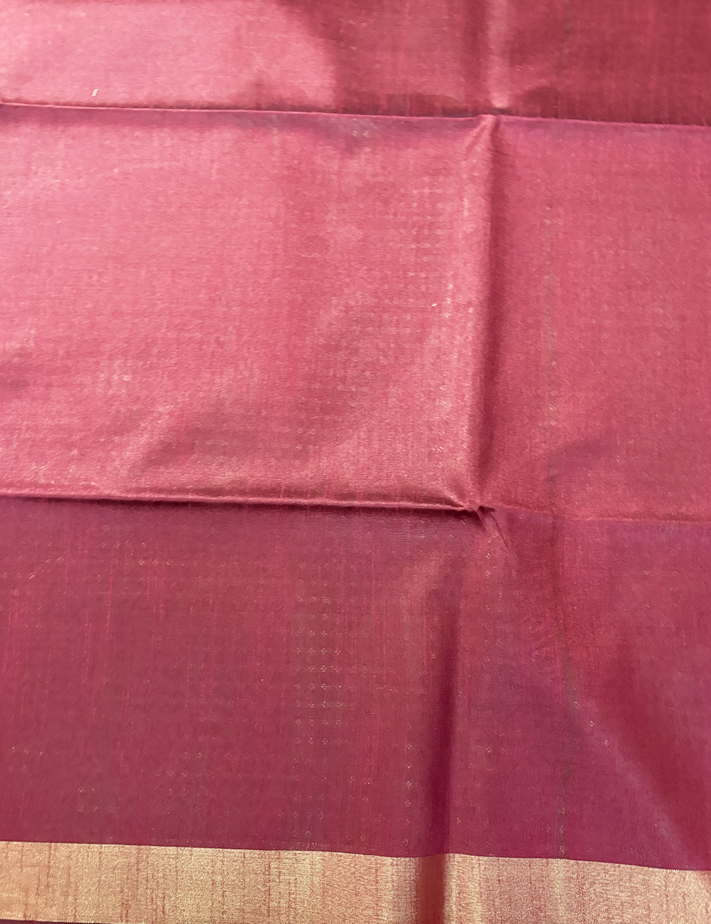 Parrot Green With Maroon Raw Silk Saree