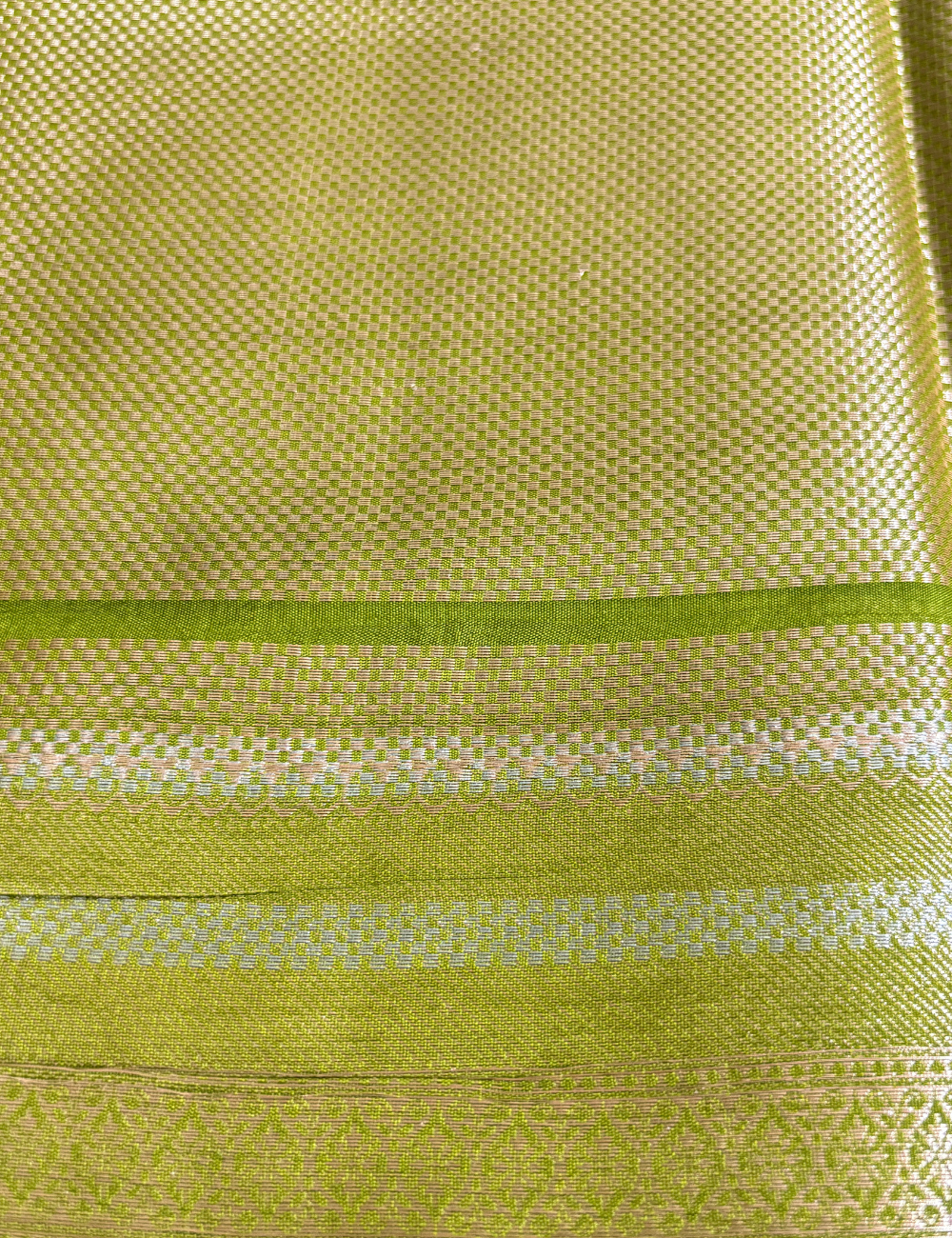 Green Viscose Silk Saree